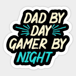 Gamer Dad Gaming Dad Men Sticker